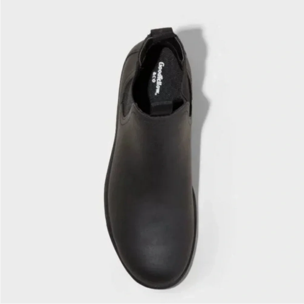 Men's Huxley Chelsea Boots - Goodfellow & Co Black 9.5